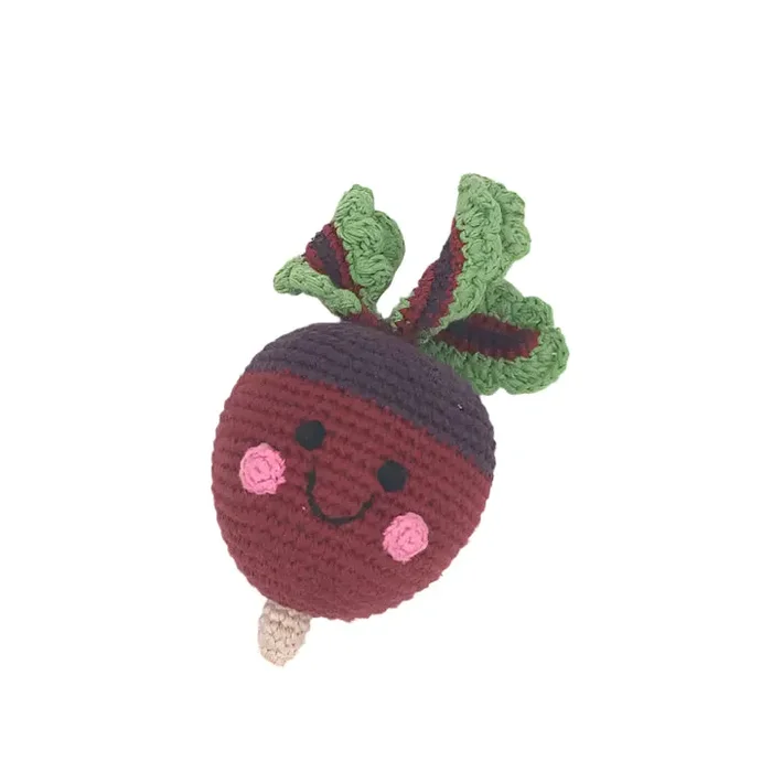 Pretend Play Food Rattle – Beet