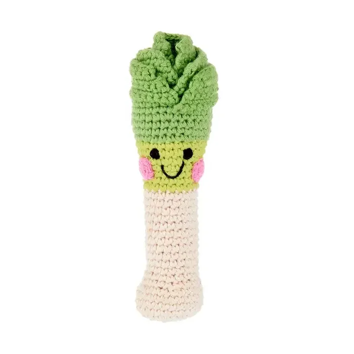 Pretend Play Food Rattle – Leek