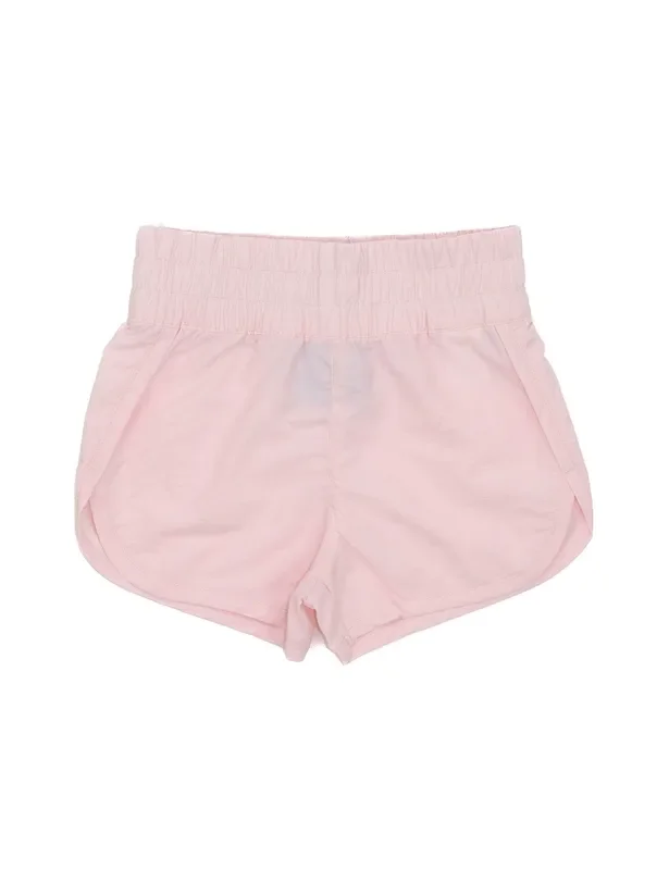 Properly Tied Girls Light Pink Solis Shorts
