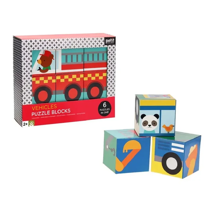 Puzzle Blocks – Vehicles