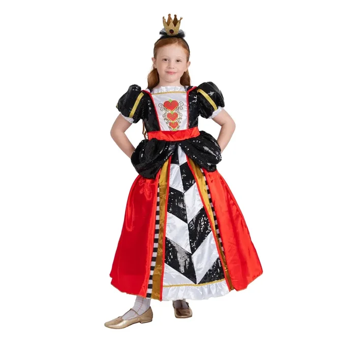 Queen Of Hearts Costume – Kids