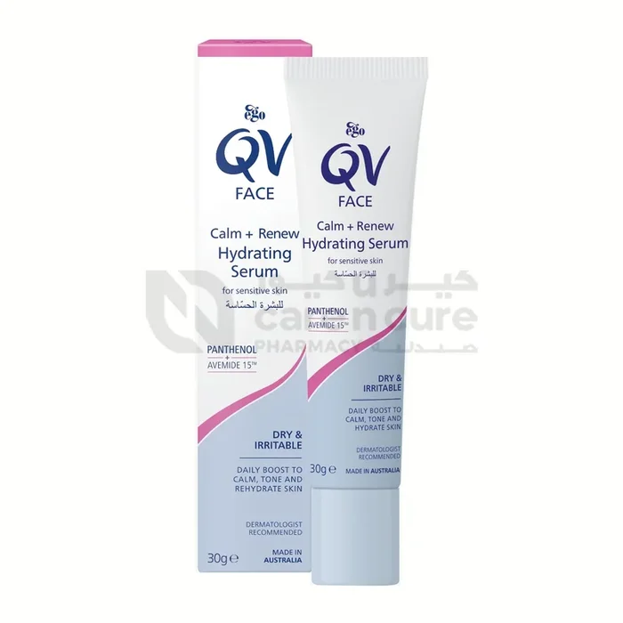 Qv Face Calm And Renew Serum 30g