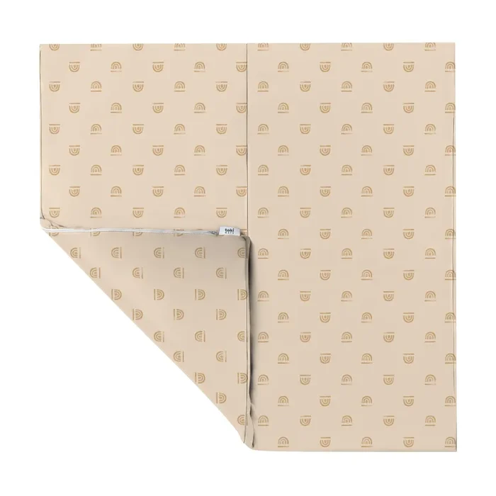 Rainbow Cream Vegan Leather Mat