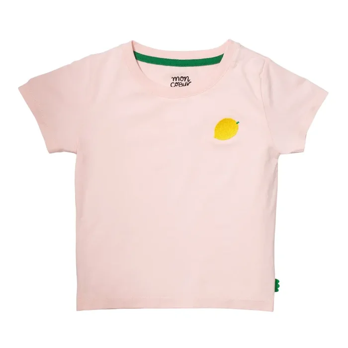 Recycled Cotton Lemon Baby T-shirt