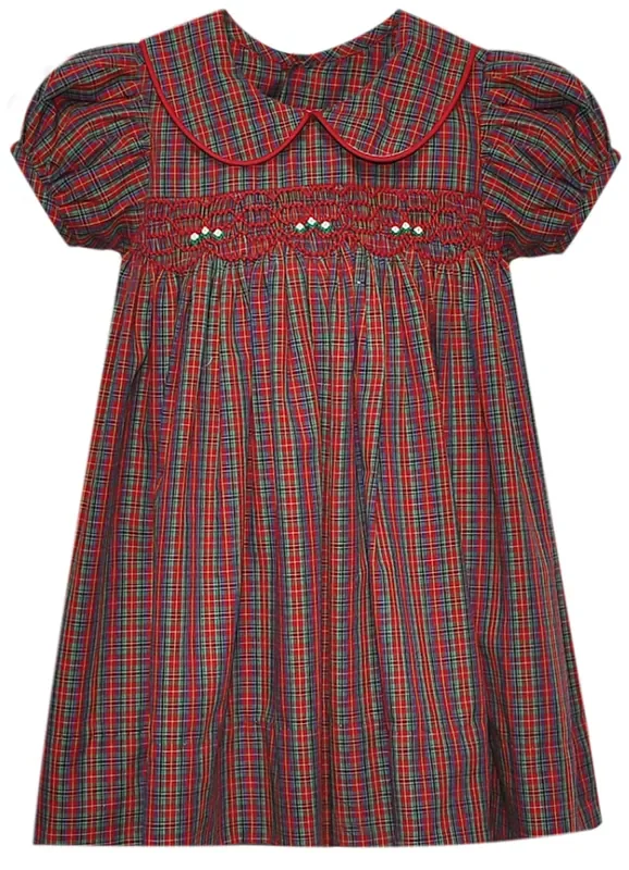 Red Plaid Juliette Dress