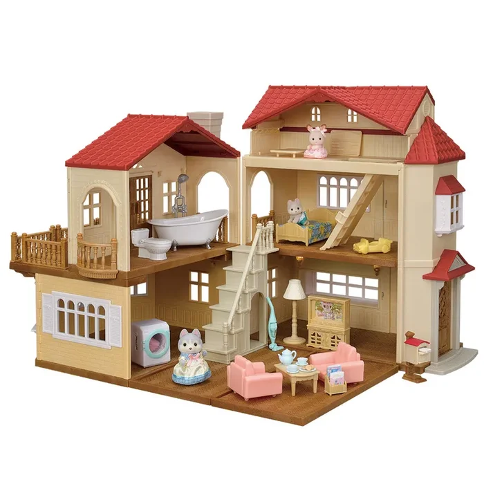 Red Roof Country Home Gift Set-Secret Attic Playroom