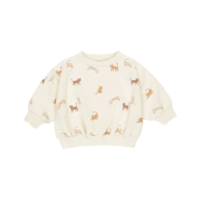 Relaxed Sweatshirt – Cats