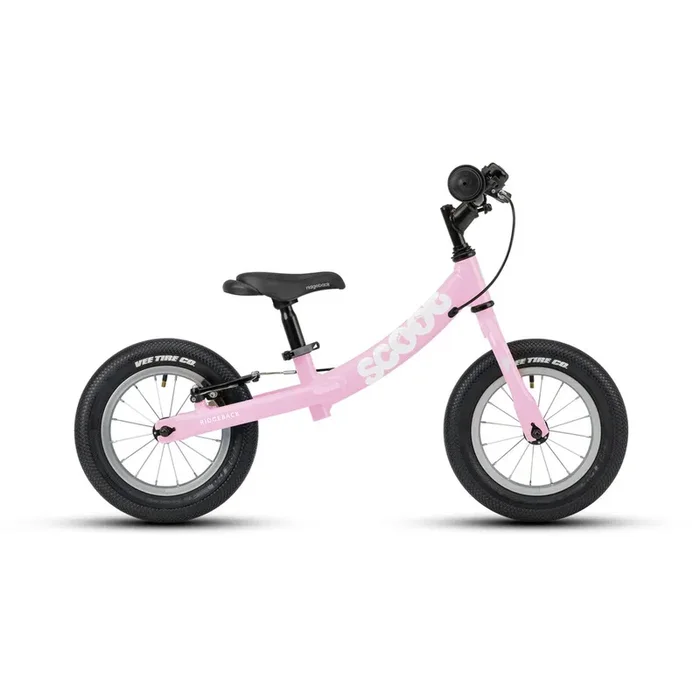 Ridgeback Scoot 12 ” Balance Bike in Pink (Age 2,5 to 5)