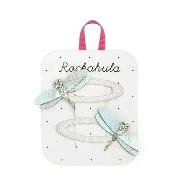 Rockahula Shimmer Dragonfly Clips
