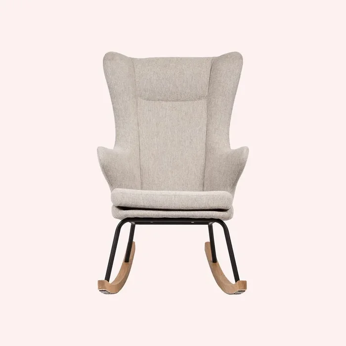 Rocking Nursing Chair – Sand Grey