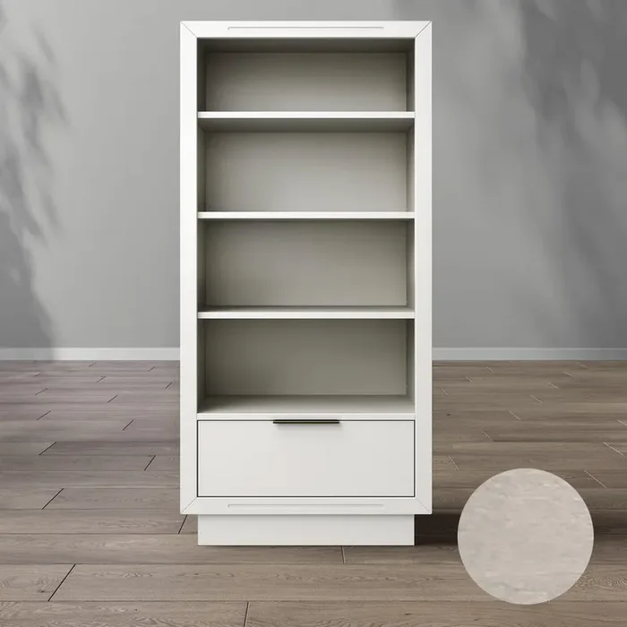 Romina Quadro Bookcase in Ash