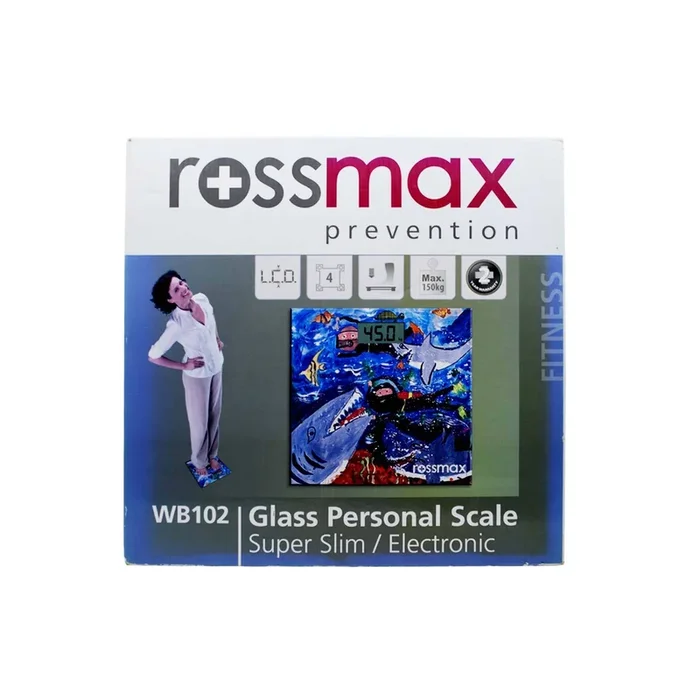 Rossmax Glass Personal Scale WB102