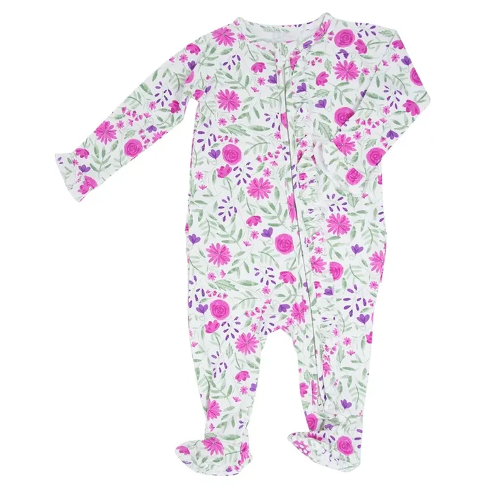 Ruffle Footie – Lainey