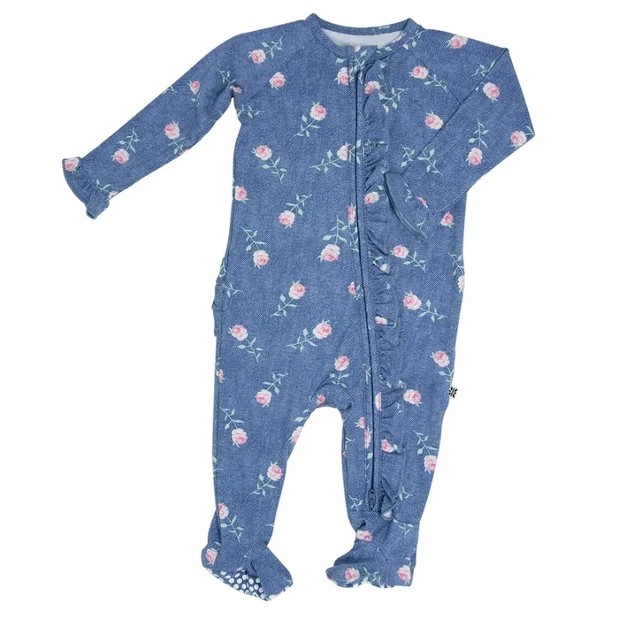 Ruffle Footie – Roxanne