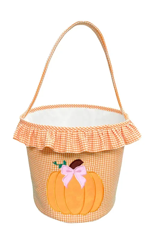 Ruffle Pumpkin Tote