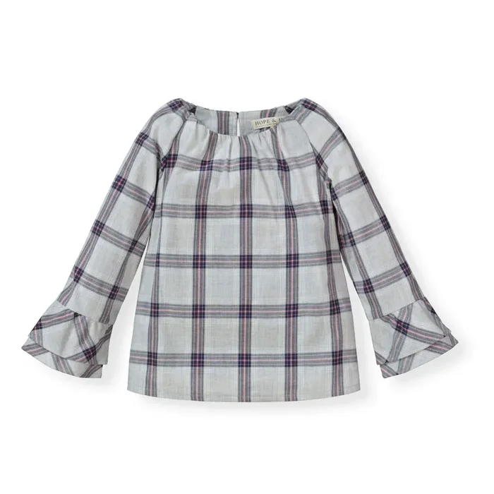Ruffle Sleeve Top