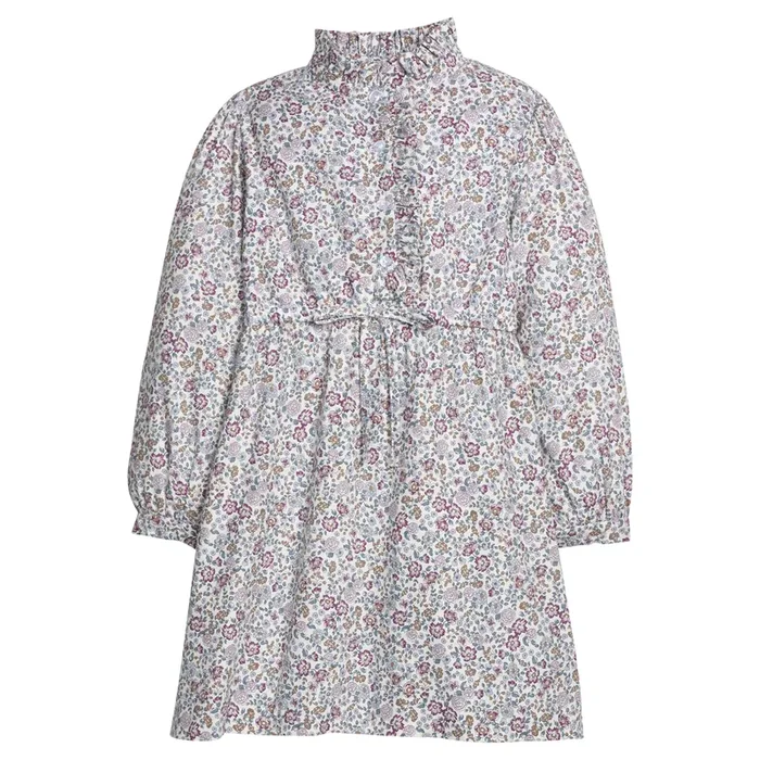Ruffled Shirt Dress – Margaux Floral