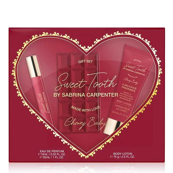 Sabrina Carpenter Sweet Tooth Cherry Baby Gift Set