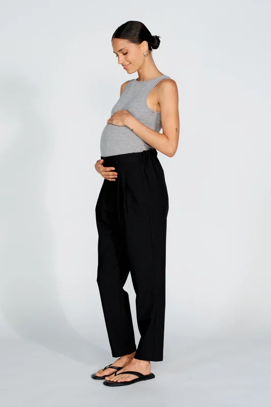 Sadie Adjustable Tailored Trouser – Black