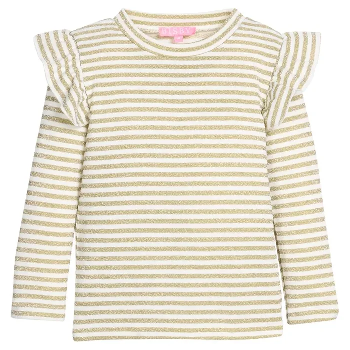 Sadie Top – Gold Stripe