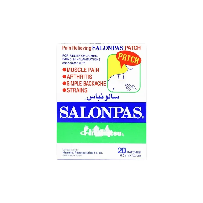 Salonpas Patch 20 Pieces