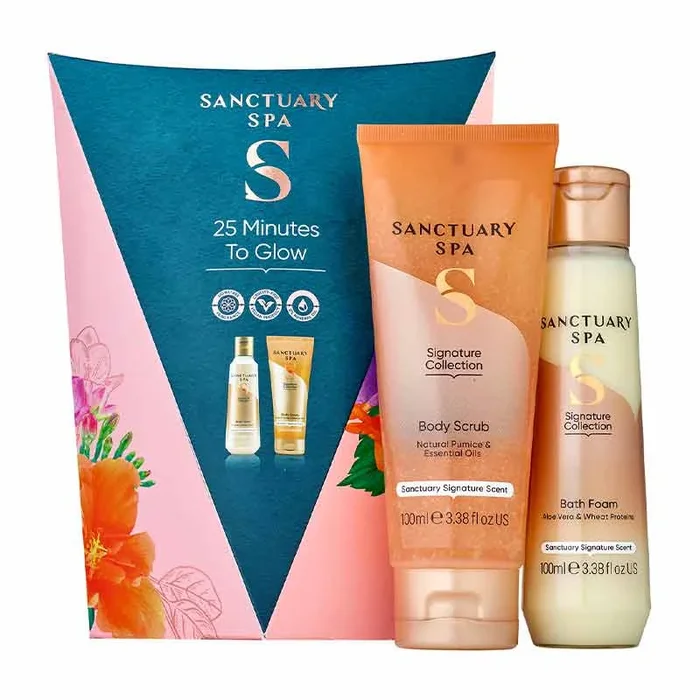 Sanctuary 25 Minutes To Glow Gift Set