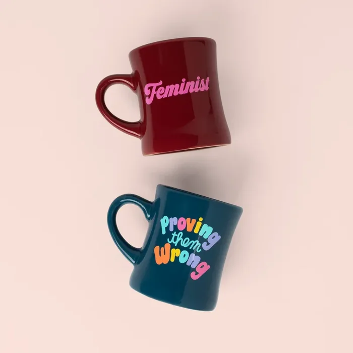 Sangria Feminist Diner Mug