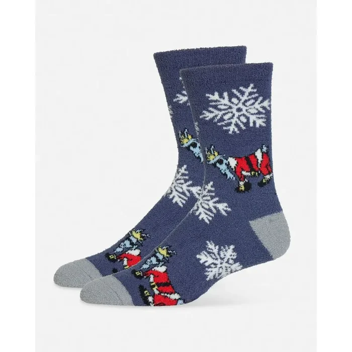 Santa Fuzzy Socks