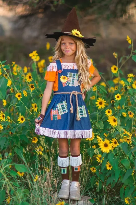 Scarecrow Costume – 5 Piece Set