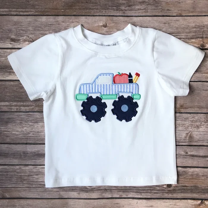 School Monster Truck T-Shirt