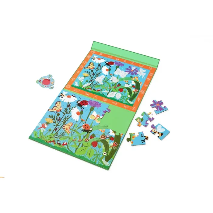 Scratch – 2 In 1 Magnetic Puzzle – Mystery Game – Insect