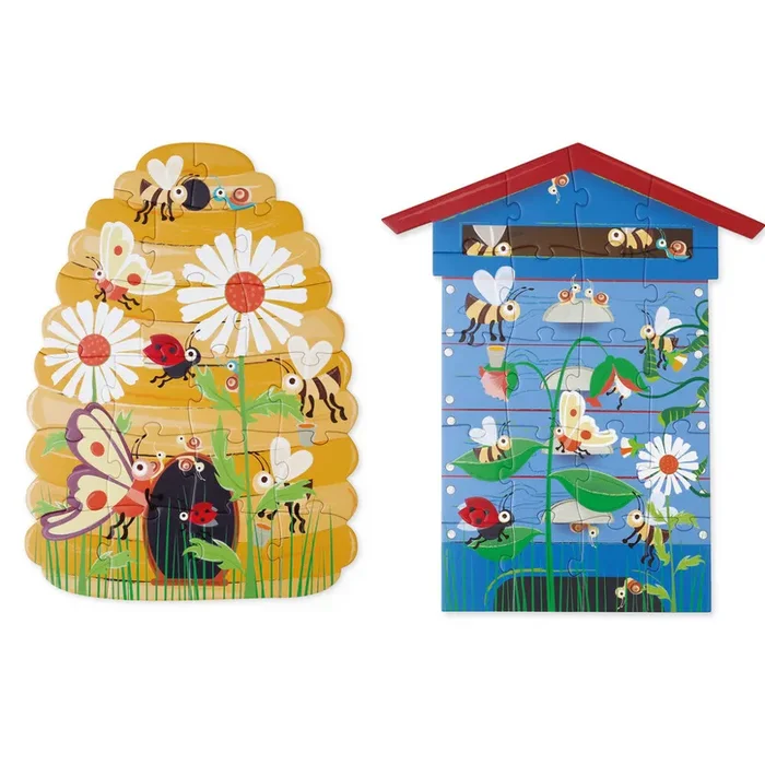 Scratch – 2 Sided Puzzle – Bee In & Out