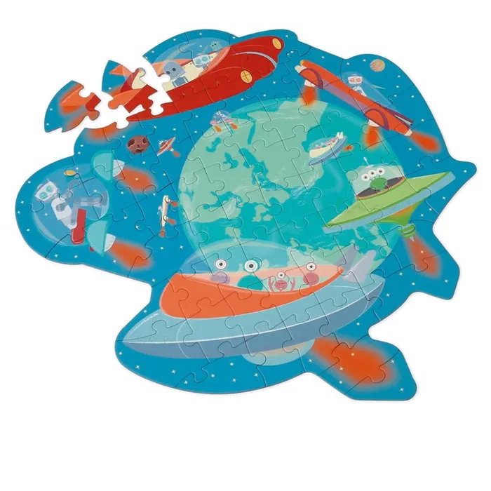 Scratch – Contour Puzzle – Space Adventures