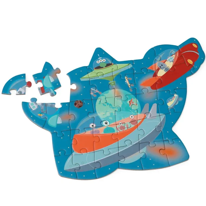 Scratch – Contour Puzzle – Space