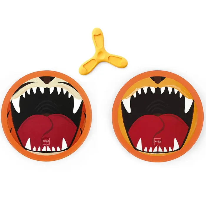 Scratch – Hand-Disker Duo – Tiger & Lion