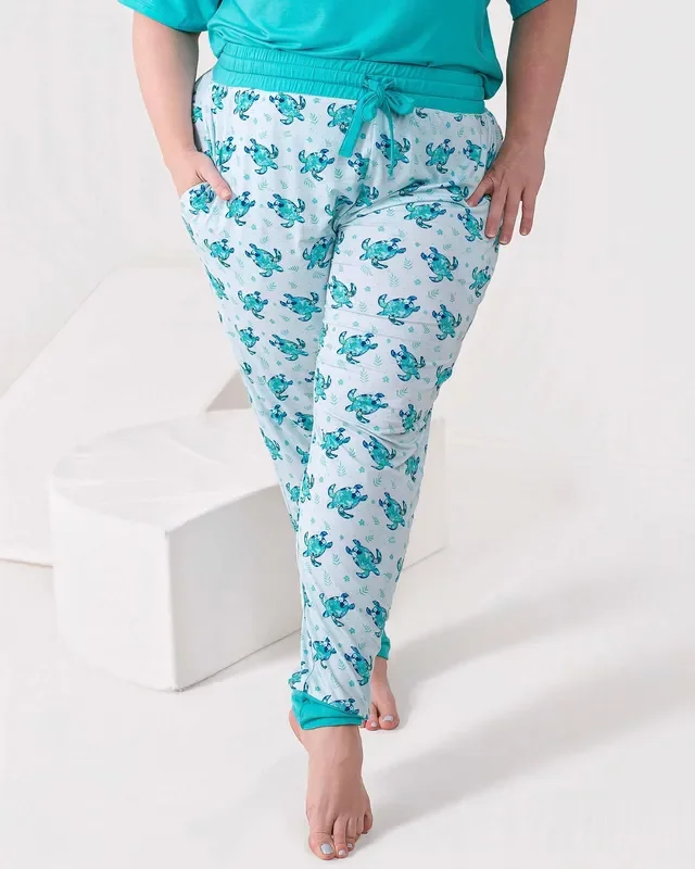 Sea Turtles | Women’s Bamboo Jogger Pajama Pants