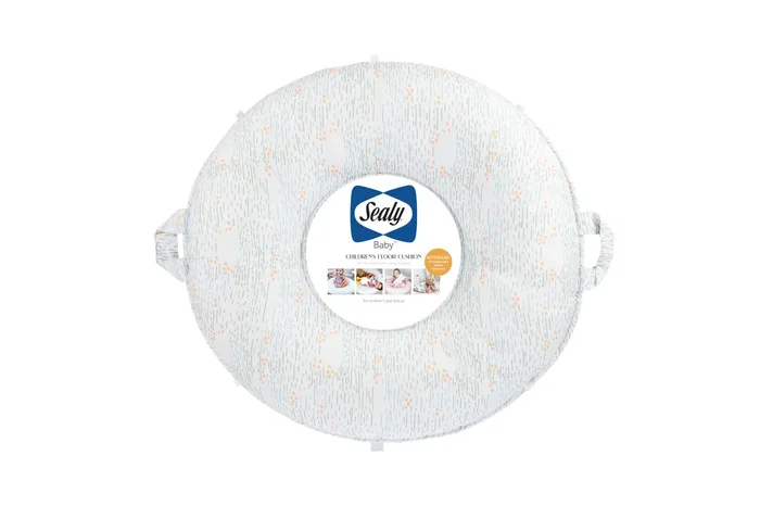 Sealy Children’s Floor Cushion – Spring And Gray