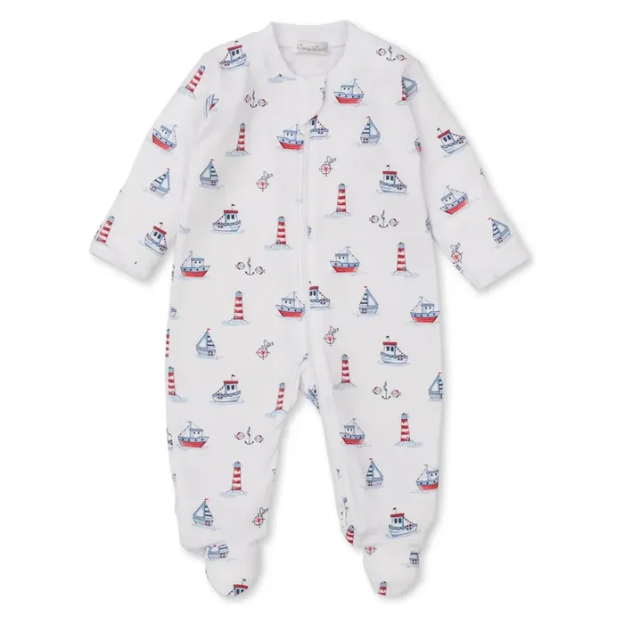 Seas The Day Footie W/Zip