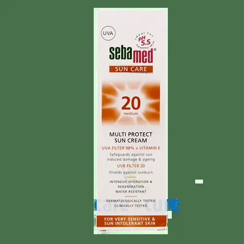 Sebamed Sun Care Multi Protect Sun Cream UVB Filter 20