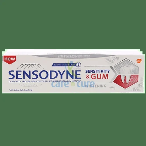 Sensodyne Sensitivity & Gum Whitening Toothpaste 75 ml