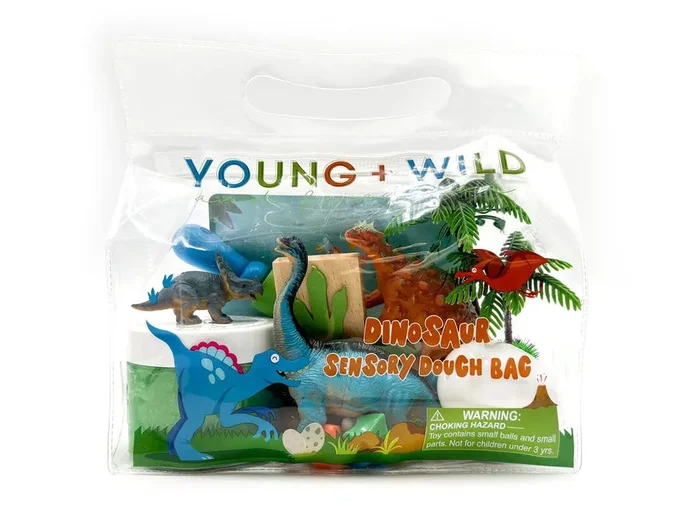 Sensory Dough Bag – Dinosaur