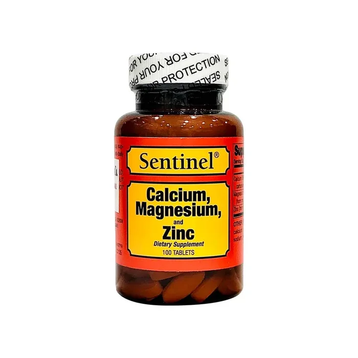 Sentinel Calcium, Magnesium & Zinc Tablets 100 Pieces