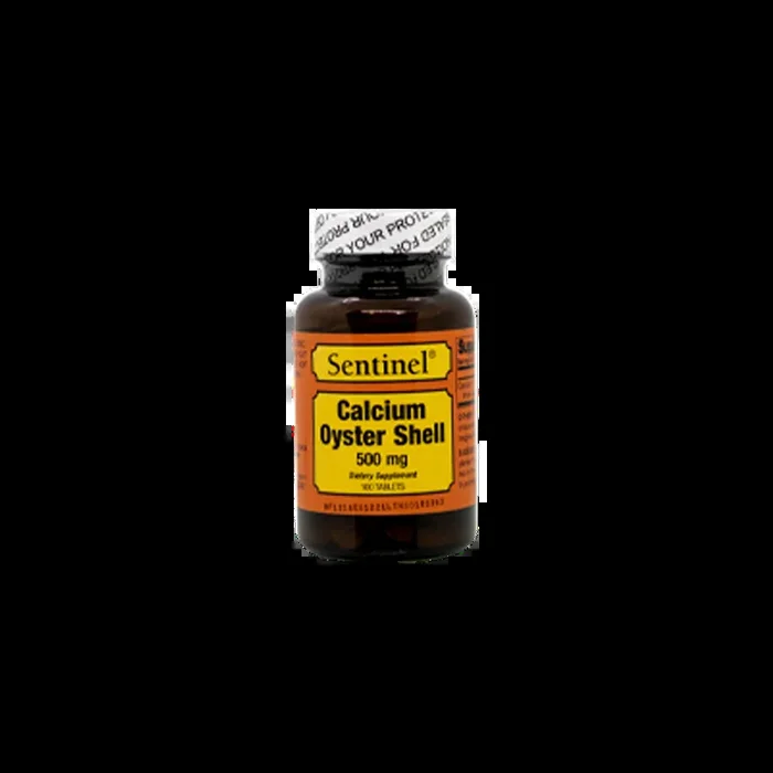 Sentinel Oyster Shell Calcium 500mg Tablets 100 Pieces