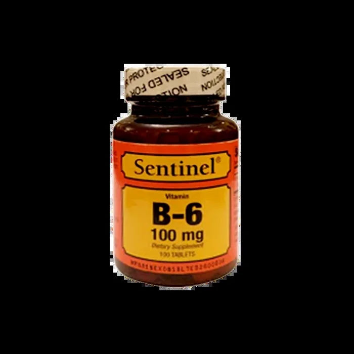 Sentinel Vitamin B-6 100mg 100 Pieces
