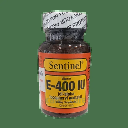 Sentinel Vitamin E 400 Iu Softgel 100 Pieces