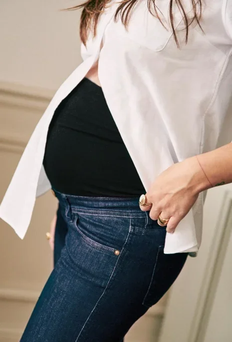 Sezane Le Slim Mommy Jeans