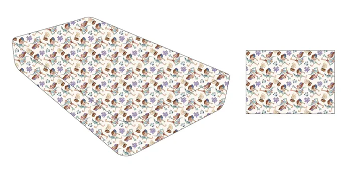 Silenzio, Bruno! – Twin Sheet Set