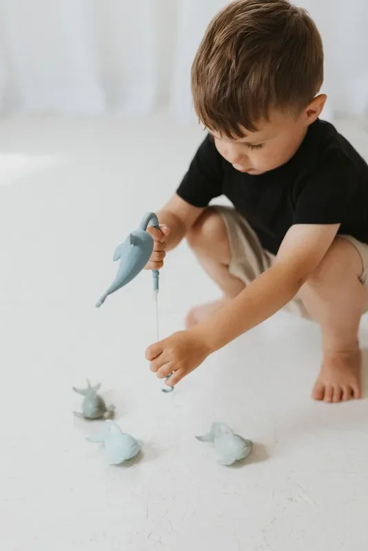 Silicone Fishing Set