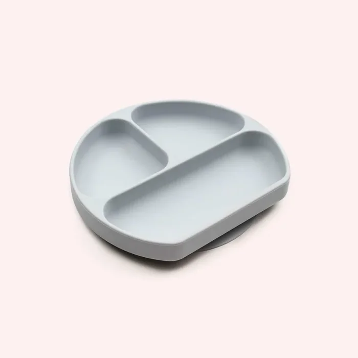 Silicone Grip Dish – Grey