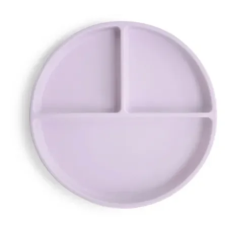 Silicone Suction Plate | Soft Lilac